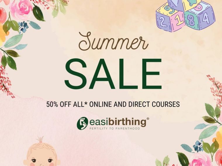 Summer Sale online and live courses parents parents-to-be therapists practitioners