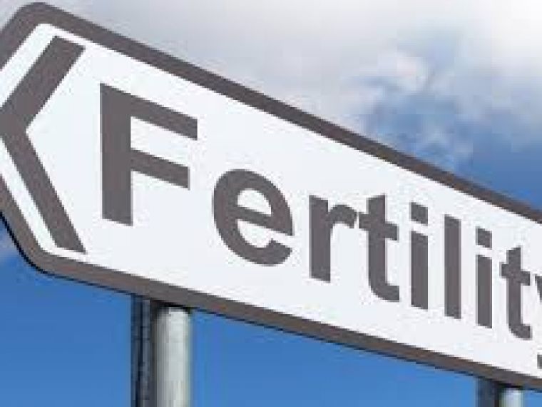 Roadsign pointing to increase fertility